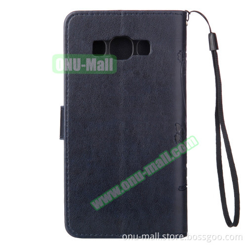 Flower Wallet Flip Cover For Samsung Galaxy J5 2016, Case Cover For Samsung Galaxy J5 Back Cover 2016